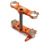 T de fourche Factory Orange KTM pour 790 et 890 DUKE/R
