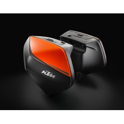 Jeu de valises moto Orange pour KTM 1290 SUPER DUKE GT