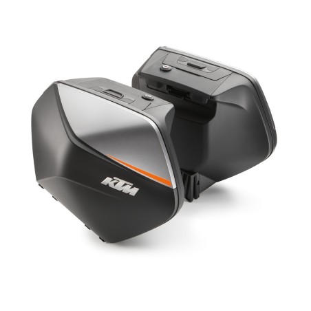 Jeu de valises moto Grises pour KTM 1290 SUPER DUKE GT 