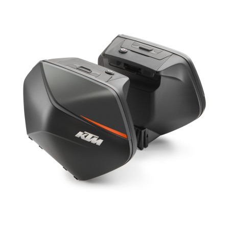 Jeu de valises moto Noir pour KTM 1290 SUPER DUKE GT