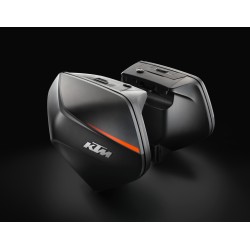 Jeu de valises moto Noir pour KTM 1290 SUPER DUKE GT