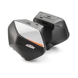 Jeu de valises moto Blanches pour KTM 1290 SUPER DUKE GT