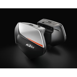 Jeu de valises moto Blanches pour KTM 1290 SUPER DUKE GT