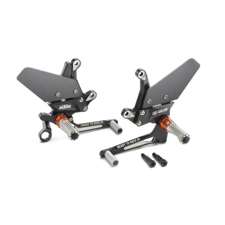 Système de repose-pied aluminium pour KTM 1290 et 1390 SUPER DUKE-R (V3)