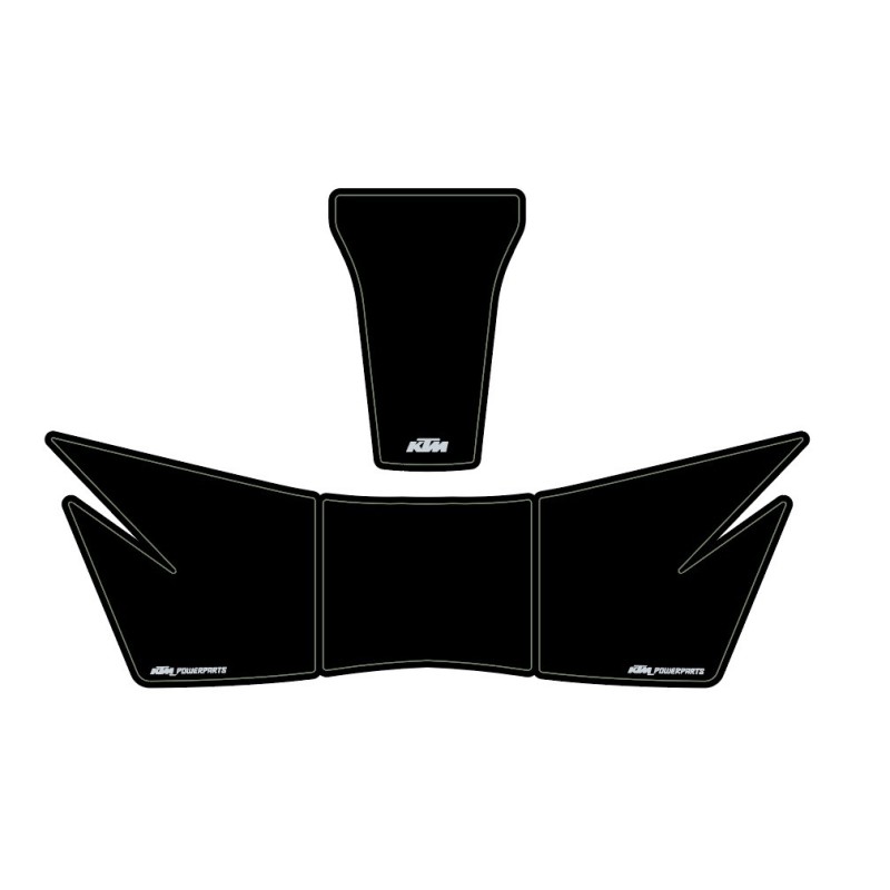 Kit d'autocollants de protection de réservoir de carburant pour KTM 1290 SUPER DUKE-R (V3)