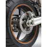 Jeu de stickers de jante orange 17" pour KTM DUKE (2011-2024)