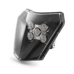Optique de Phare à LED pour KTM EXC/F (14-23) FREERIDE 250F (18-20) et 690 ENDURO-R/SMC-R (19-23)