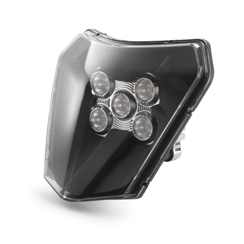 Optique de Phare à LED pour KTM EXC/F (14-23) FREERIDE 250F (18-20) et 690 ENDURO-R/SMC-R (19-23)