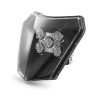 Optique de Phare à LED pour KTM EXC/F (14-23) FREERIDE 250F (18-20) et 690 ENDURO-R/SMC-R (19-23)