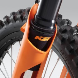 Chaussette néoprène de fourche (48mm) courtes pour KTM SX/EXC/ 690 ENDURO-R (08-20)/ 690 SMC/R (08-20)