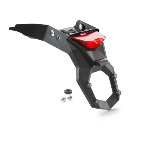 Support de plaque d'immatriculation court pour KTM 690 ENDURO-R et 690 SMC-R (19-24)