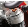 Jeu de molettes de réglage de compression/détente Factory 48mm anodisé Orange SX/EXC