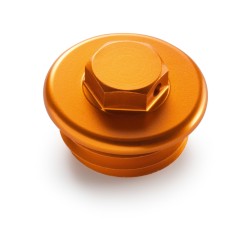 Bouchon d'huile anodisé Orange KTM