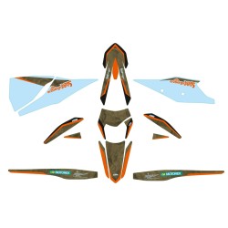 Graphics and parts kit Erzbergrodeo