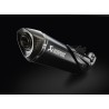 Silencieux  Slip-on Line  Akrapovic Noir pour KTM 890 DUKE-R (20-22)