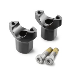 Kit de pontet de guidon Noir (47mm) pour KTM ADVENTURE-R-RALLY/SMC-R/ENDURO/SUPER ADVENTURE