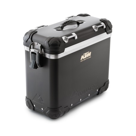 Valise Droite Touratech Aluminium Noire pour KTM 790/890 ADVENTURE/R/RALLY (19-23)