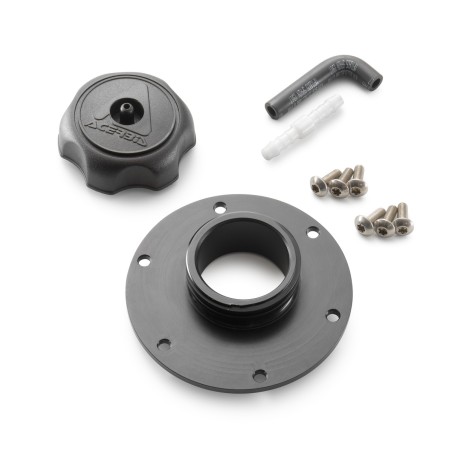 Bouchon du réservoir de carburant noir anodisé pour KTM 790/890 ADVENTURE /R/RALLY (19-24)
