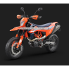 Silencieux REMUS slip-on Gris pour KTM 690 SMC-R et 690 ENDURO-R (19-24)