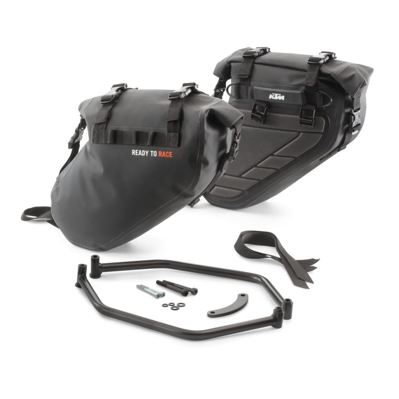 Jeu de sacoches latérales souples (2 x 12L) pour KTM 390 ADVENTURE 