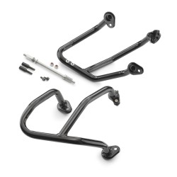 Barres de protection "Crash bar" Noir pour KTM 390 ADVENTURE (20-24)
