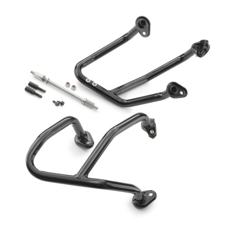 Barres de protection "Crash bar" Noir pour KTM 390 ADVENTURE (20-24)