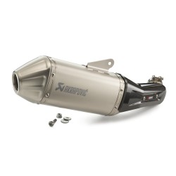 Silencieux Akrapovic "Slip-on Line" pour KTM 390 ADVENTURE 