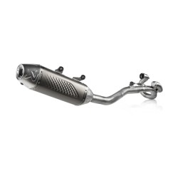 Ligne complète d'échappement Akrapovic « Racing Line » pour KTM 250/350 EXC-F (20-23)