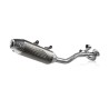 Ligne complète d'échappement Akrapovic « Racing Line » pour KTM 450 EXC-F (20-23)