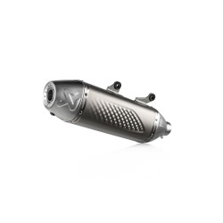 Silencieux Akrapovic  "Slip-on Line" Titane Factory pour KTM  EXC-F 4-TEMPS (20-23)