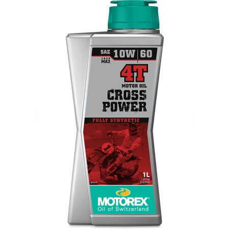 Huile Motorex Cross Power 4 Temps 10W60 1L