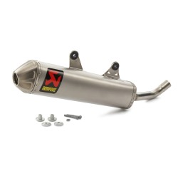 Silencieux Akrapovic Titane "Slip-on Line" Factory pour KTM 250 SX (19-22)