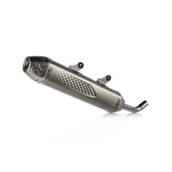 Silencieux Akrapovic  "Slip-on Line" Titane Factory pour KTM 250/300 EXC TPI (20-21)