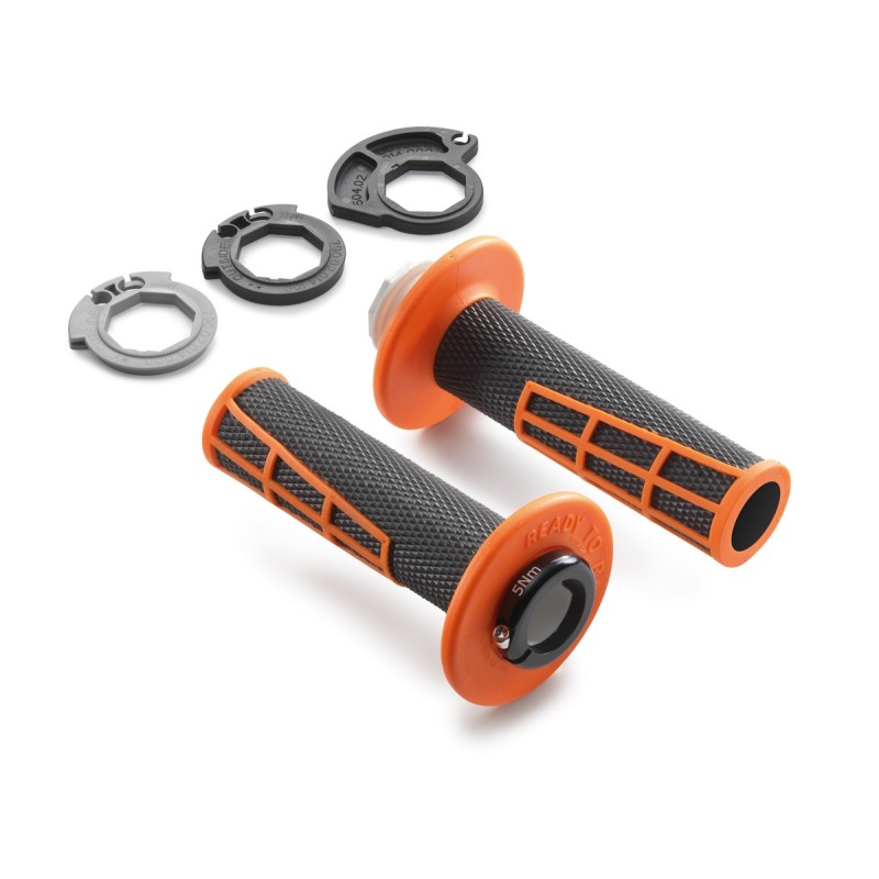 Lock-on grip set Lock-on grip set