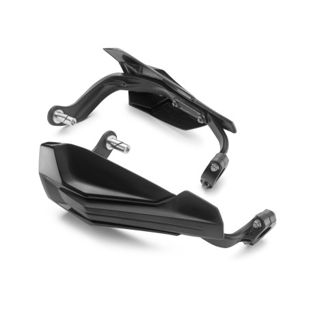 Kit de protège main Fermé Noir avec arceau plastique pour KTM SX/EXC  (14-24)