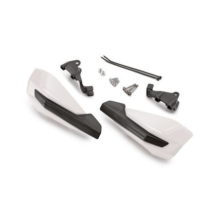 Kit de protège main Ouvert Blanc Factory pour KTM SX-F/EXC-F (14-19)