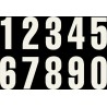 copy of Numéro de Course Noir