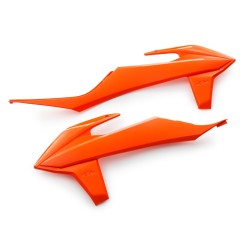 Jeu d'ouies de radiateur Orange pour KTM SX/SX-F (19-22) et EXC/EXC-F (20-23)