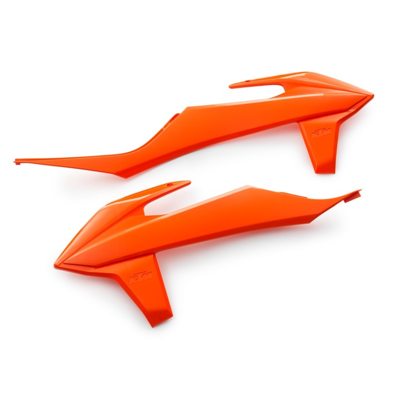 Jeu d'ouies de radiateur Orange pour KTM SX/SX-F (19-22) et EXC/EXC-F (20-23)