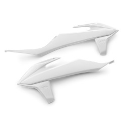 Jeu d'ouies de radiateur Blanc pour KTM SX/SX-F (19-22) et EXC/EXC-F (20-23)
