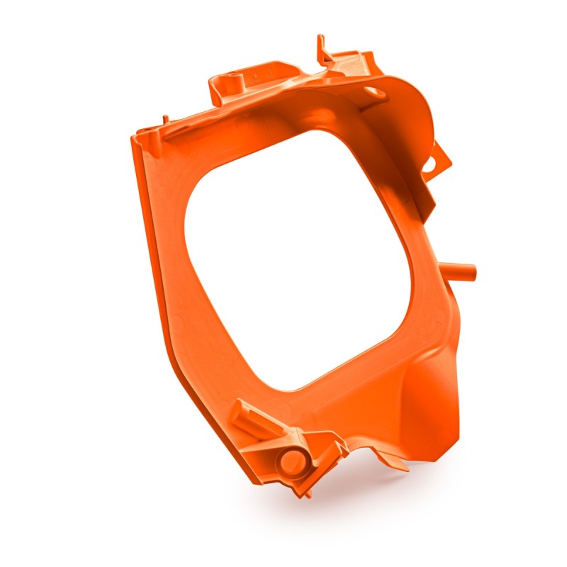 Partie avant du boîtier de filtre à air Orange pour KTM SX/SX-F (19-22) et EXC/EXC-F (20-23)