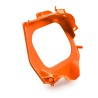Partie avant du boîtier de filtre à air Orange pour KTM SX/SX-F (19-22) et EXC/EXC-F (20-23)