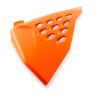Trappe de boîtier de filtre à air perforée Orange pour KTM SX/SX-F (19-22) et EXC/EXC-F (20-23)