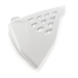 Trappe de boîtier de filtre à air perforée Blanche pour KTM SX/SX-F (19-22) et EXC/EXC-F (20-23)