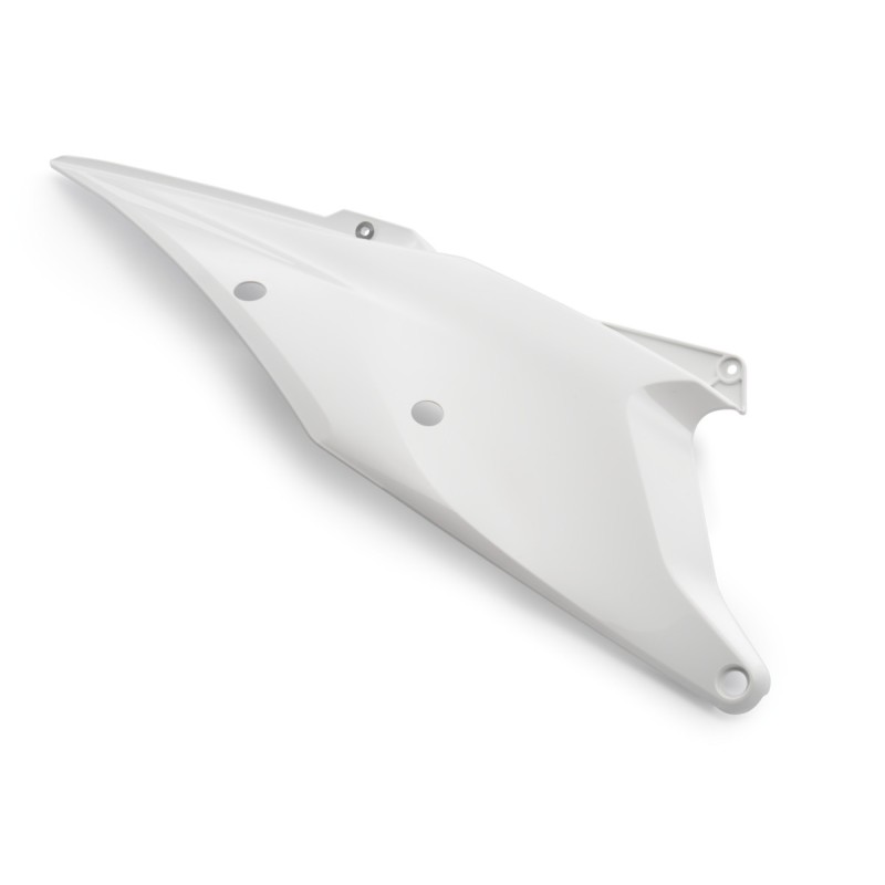 Coté de boîtier de filtre à air Blanc pour KTM SX/SX-F (19-22) et EXC/EXC-F (20-23)