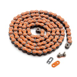 Chaîne attache rapide 520 Orange pour KTM SX/EXC de 2004 à 2024