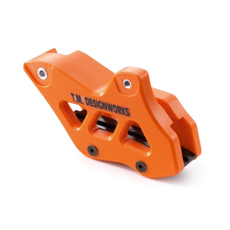 Guide-chaîne TM DesignWorks Orange pour KTM SX (07-22) et EXC (08-23)