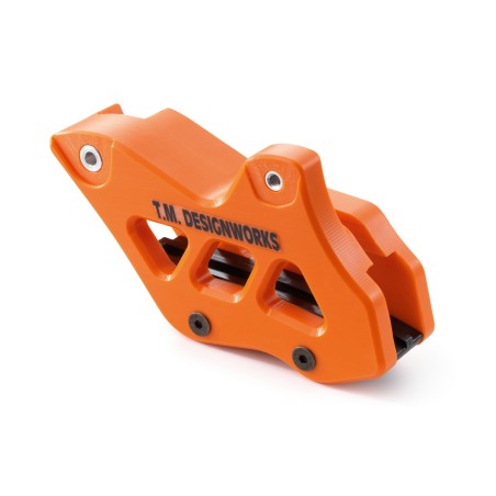 Guide-chaîne TM DesignWorks Orange pour KTM SX (07-22) et EXC (08-23)