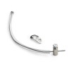 Brake pedal safety wire
