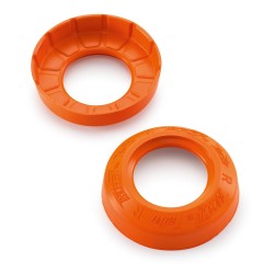 Jeu de capuchon oranges pour roulement de roue arrière de KTM EXC (16-21)